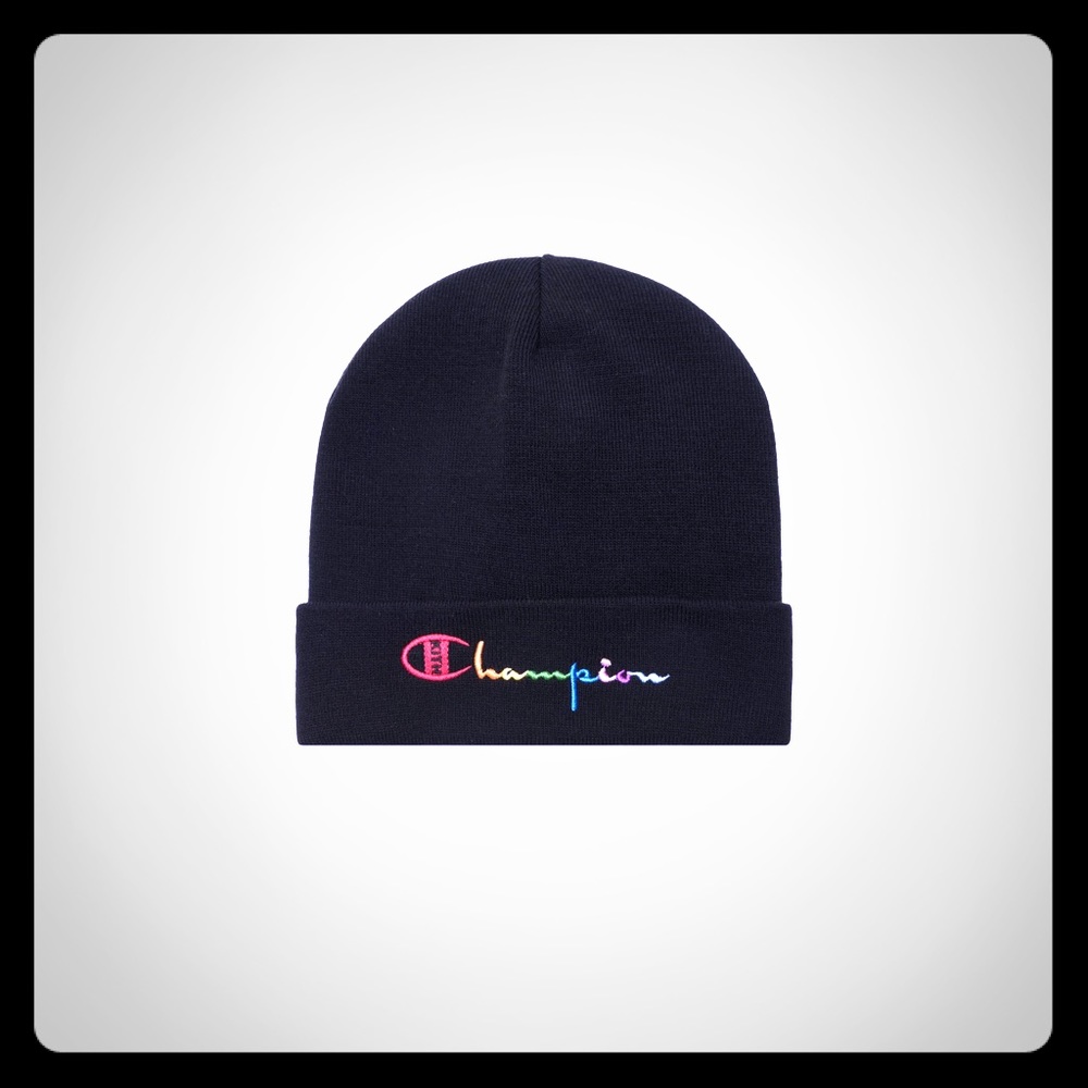 KITH x Champion Script Logo Beanie